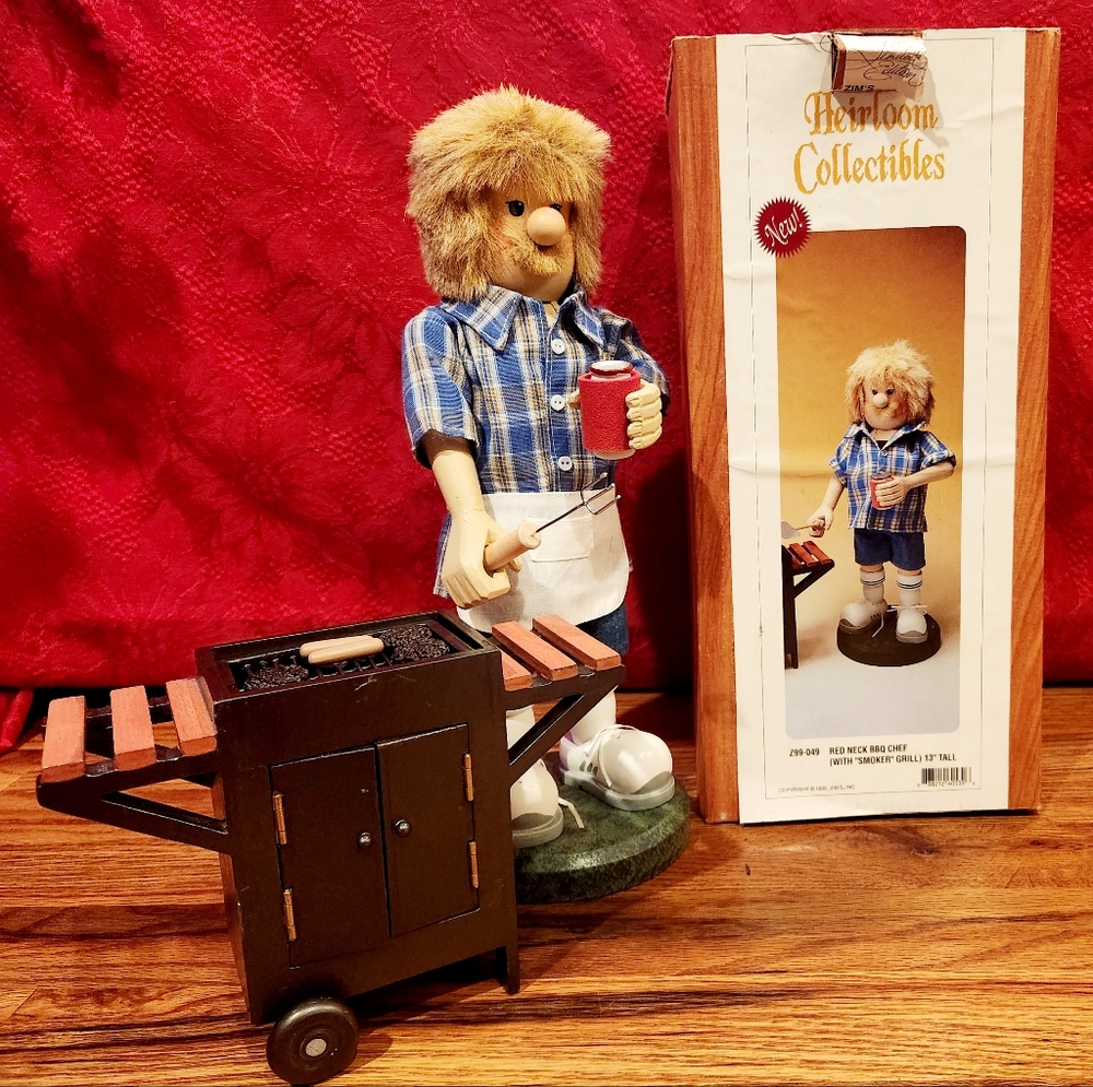 Vintage, BBQ Nut Cracker Zim's Heirloom Collectibles, Vintage. RARE!